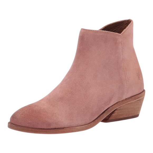 Frye Farrah Inside Zip Bootie — Light Rose - Picture 1 of 8